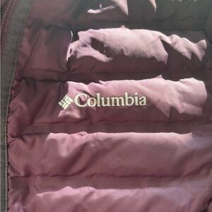 Columbia Deep Purple Insulated Puffer Jacket